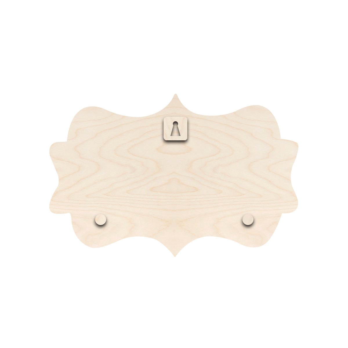 Crown Shape Floral Name Plate Design – Green Couple - Sblossom
