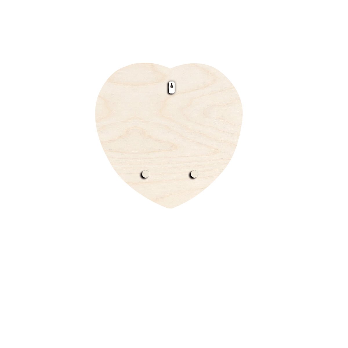 Heart Shape Photo Frame – Personalized Couple Photo Wood - Sblossom