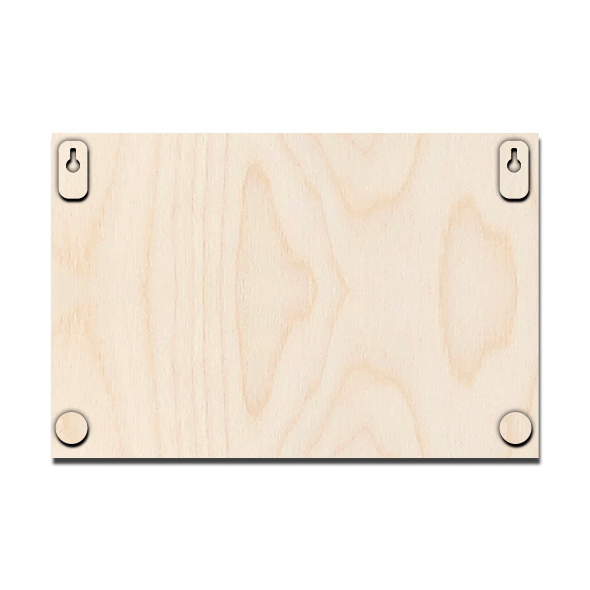 Photo Wood Print in Wood with Personalized Couple Picture Design - Sblossom