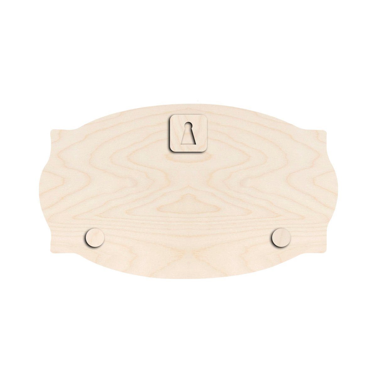 Shri Ram Name Plate – Walnut Scallop Ram Ji Family for Main Door - Sblossom