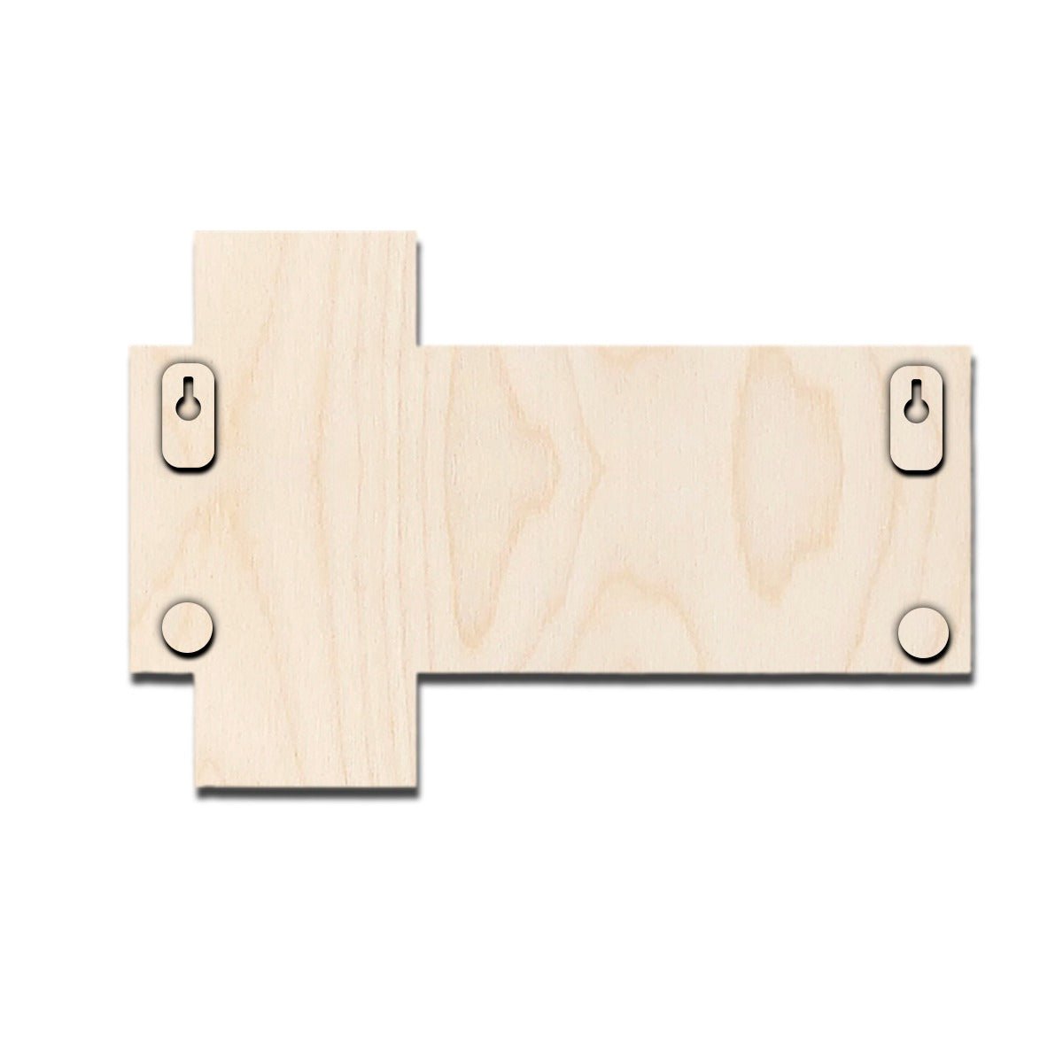 Wood Name Plate for Door – Cross-Panel Ganesha in 3D - Sblossom