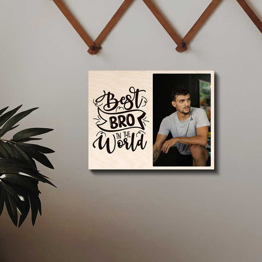 Brother Photo Wood Print Wall Art – Personalized Pictures