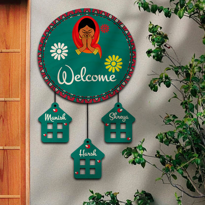 Welcome Name Plate | Personalized