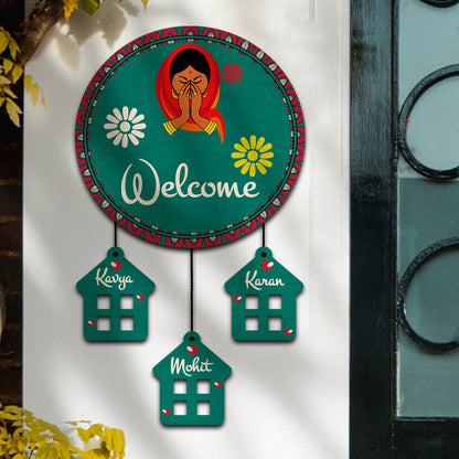 Welcome Name Plate | Personalized
