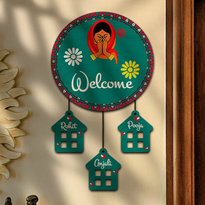 Welcome Name Plate | Personalized