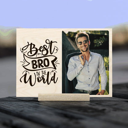 Brother Photo Wood Print Wall Art – Personalized Pictures