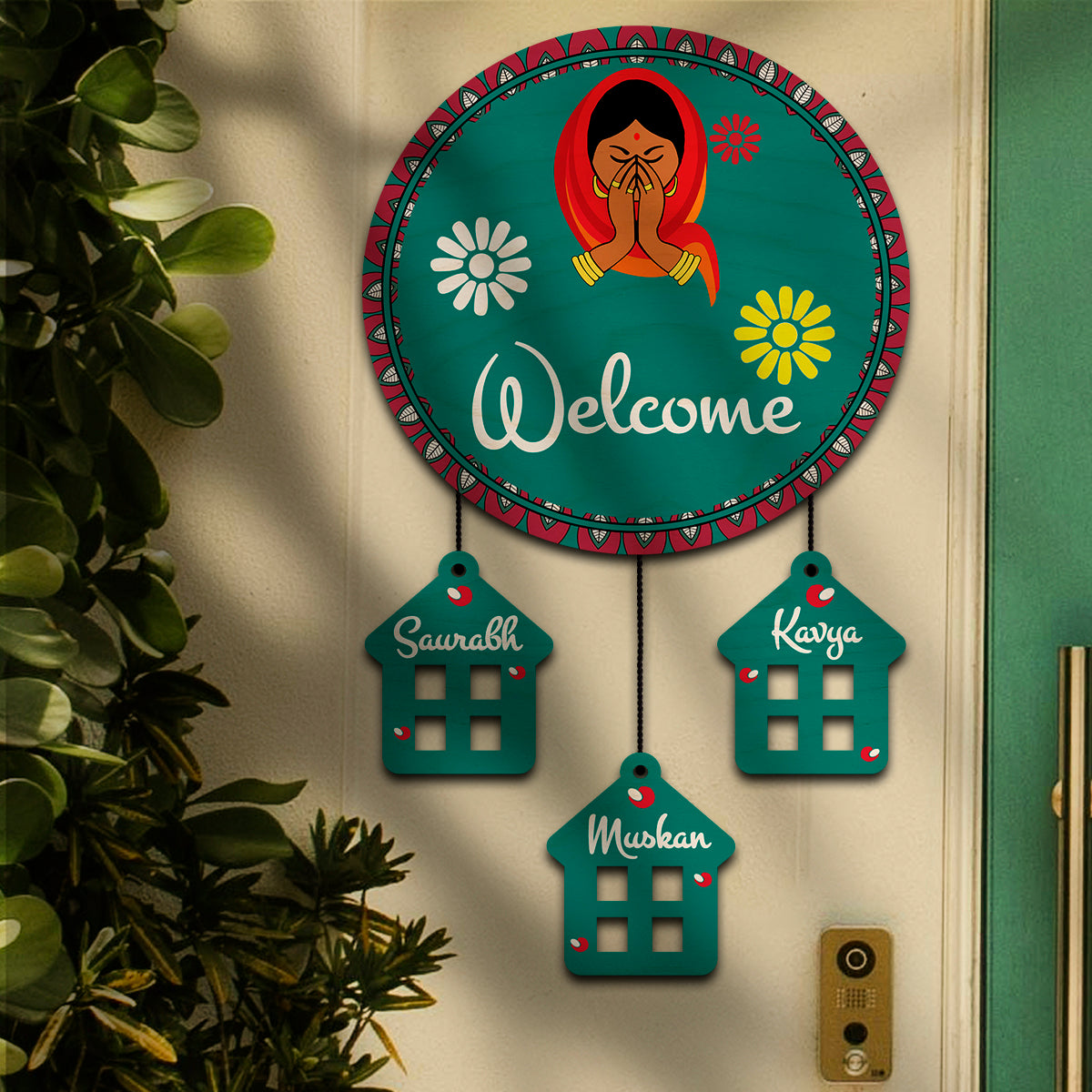 Welcome Name Plate | Personalized