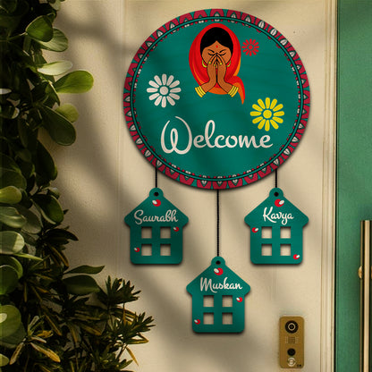 Welcome Name Plate | Personalized