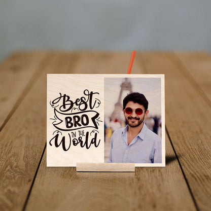 Brother Photo Wood Print Wall Art – Personalized Pictures