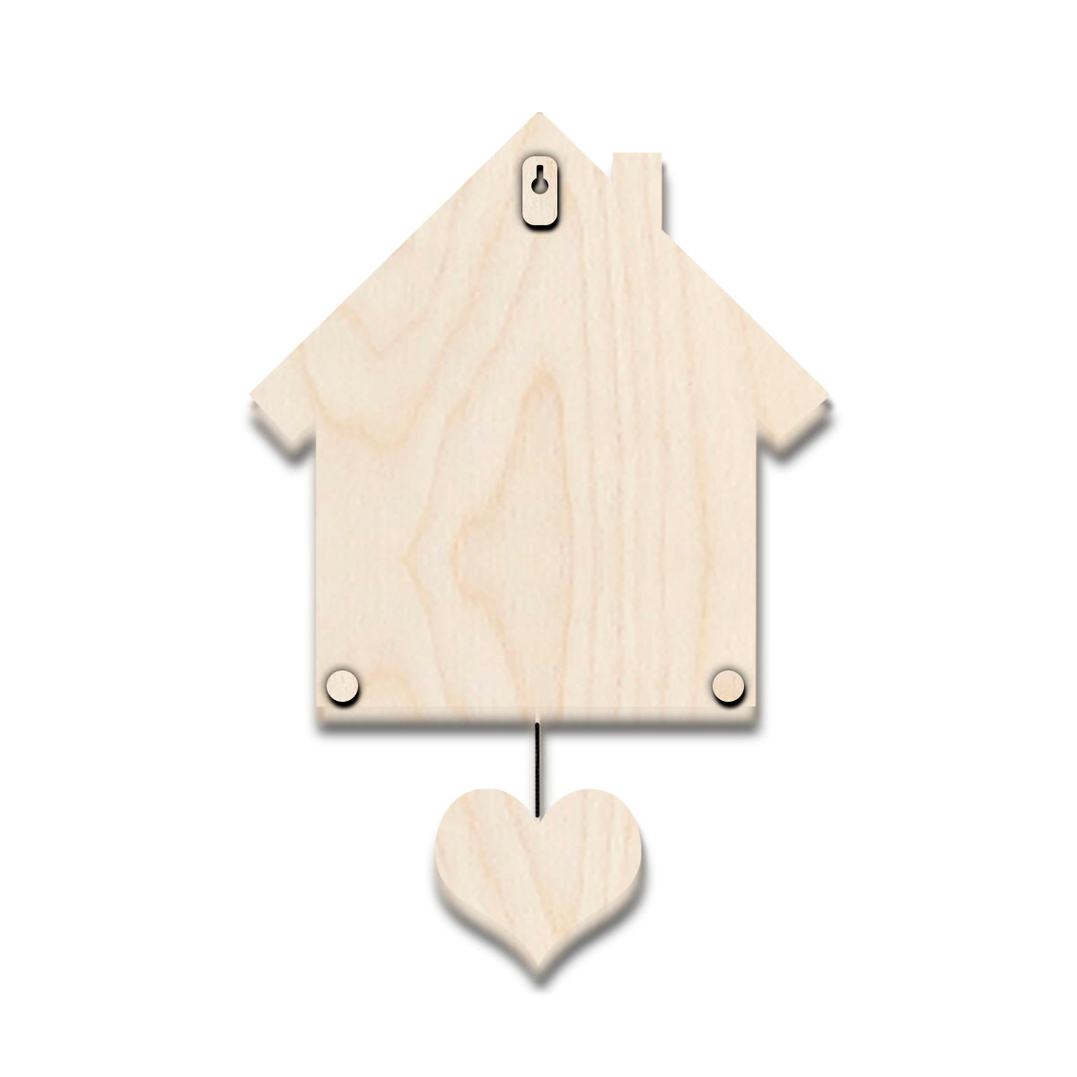 Hanging Name Board – Heart Shape for Home Door