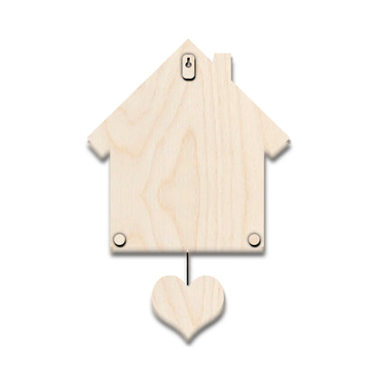 Hanging Name Board – Heart Shape for Home Door