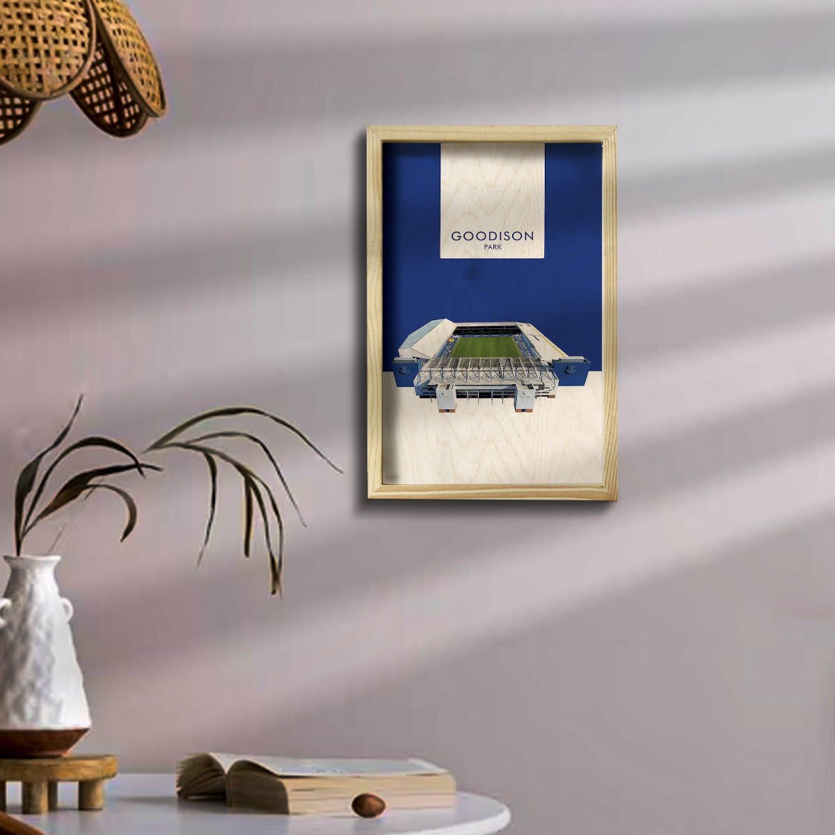 Goodison Park Wall Art – 3D Wooden Everton Tribute