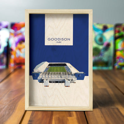 Goodison Park Wall Art – 3D Wooden Everton Tribute