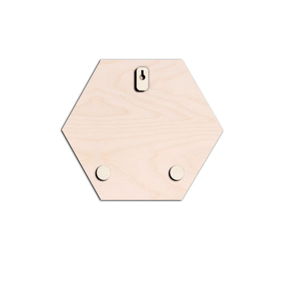 Hexagon Wood Print Set of 7 – Personalized Photo Collage