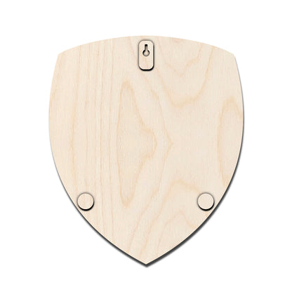 Arsenal Wall Crest in Wood – Cut-Out Cannon Fan Art