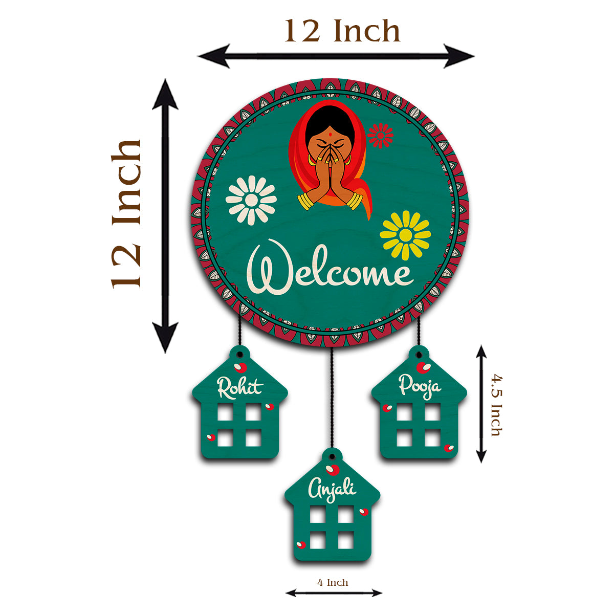 Welcome Name Plate | Personalized