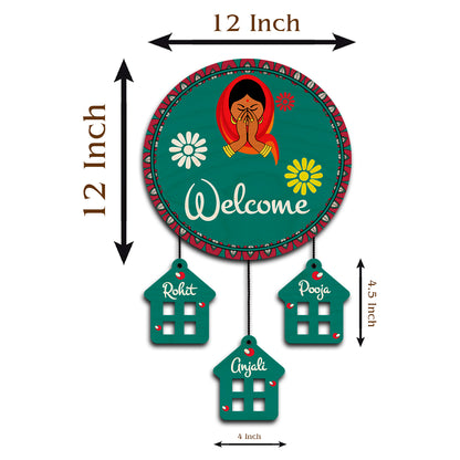 Welcome Name Plate | Personalized