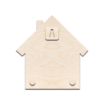 Teal Hut-Style Couple Name Plate for Entrance Door