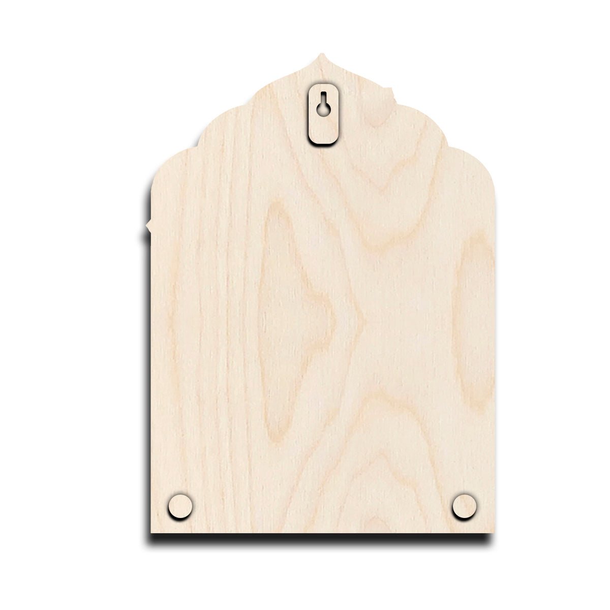 Arch Wooden Ganesh Ji Name Plate for Home - Sblossom