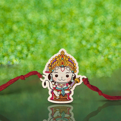 Bal Hanuman Kids Rakhi – Wooden Cartoon for Brother - Sblossom