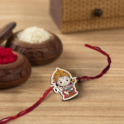 Bal Hanuman Kids Rakhi – Wooden Cartoon for Brother - Sblossom