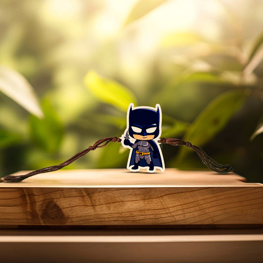 Batman Kids Rakhi in Wood with Superhero Design for Brother - Sblossom