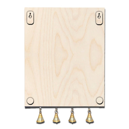 Bell-Drop Name Plate for Home in Hindi - Sblossom