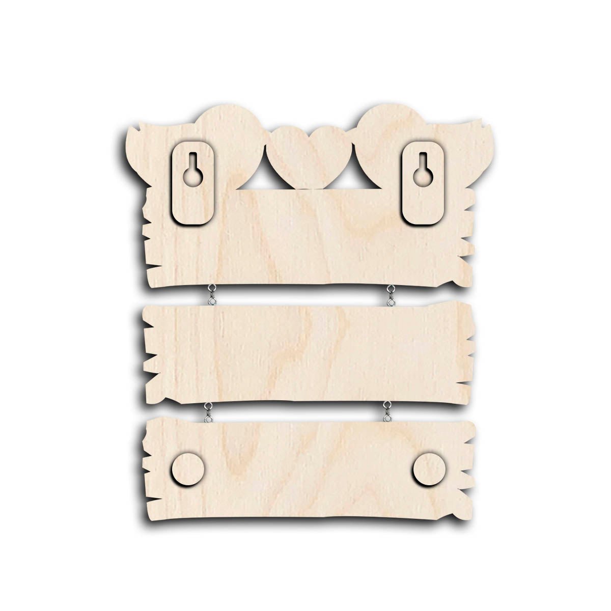 Bird Name Plate for Entrance Door – Love-Family Couple Board - Sblossom