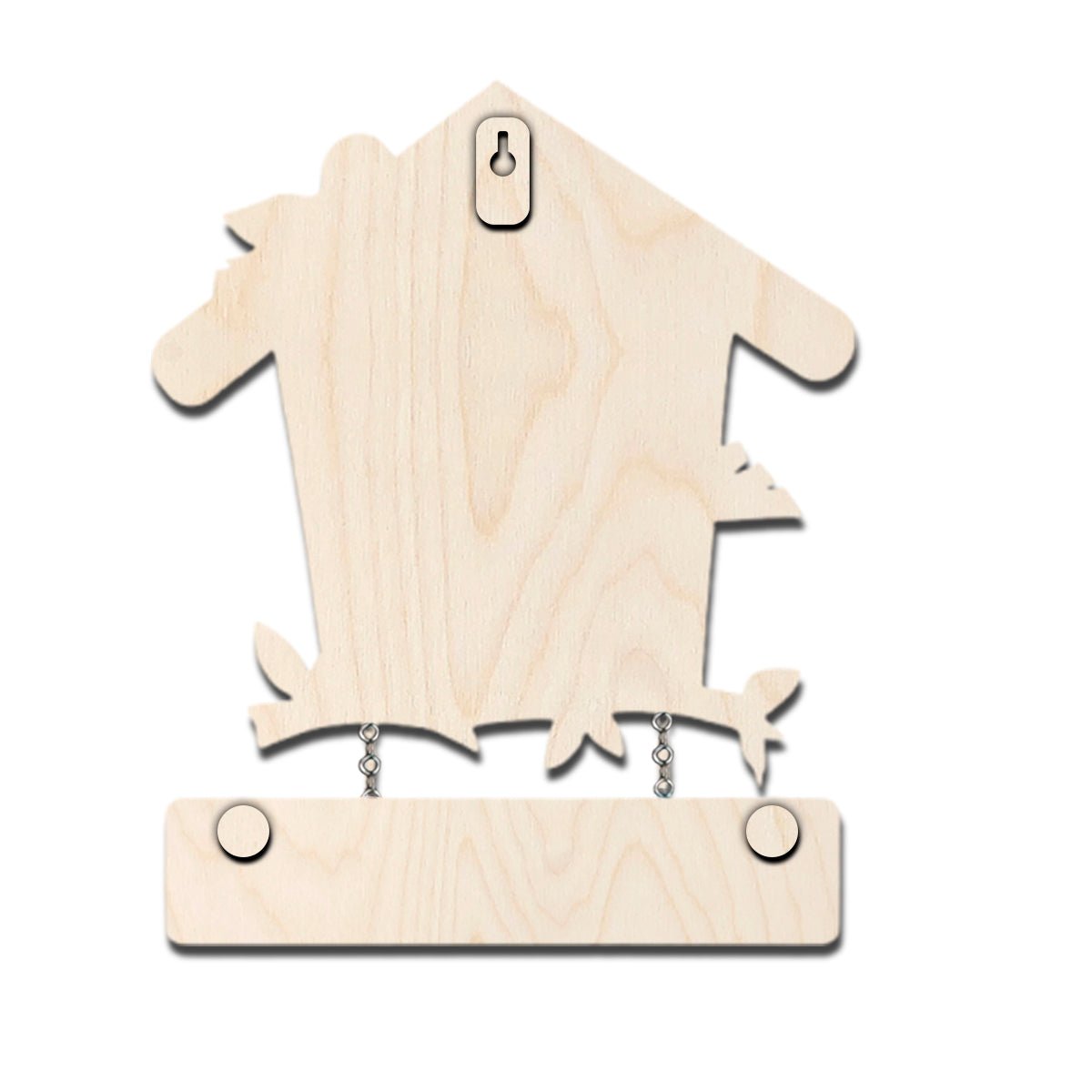 Birdhouse Name Plate Design – Couple Nest with Birds - Sblossom