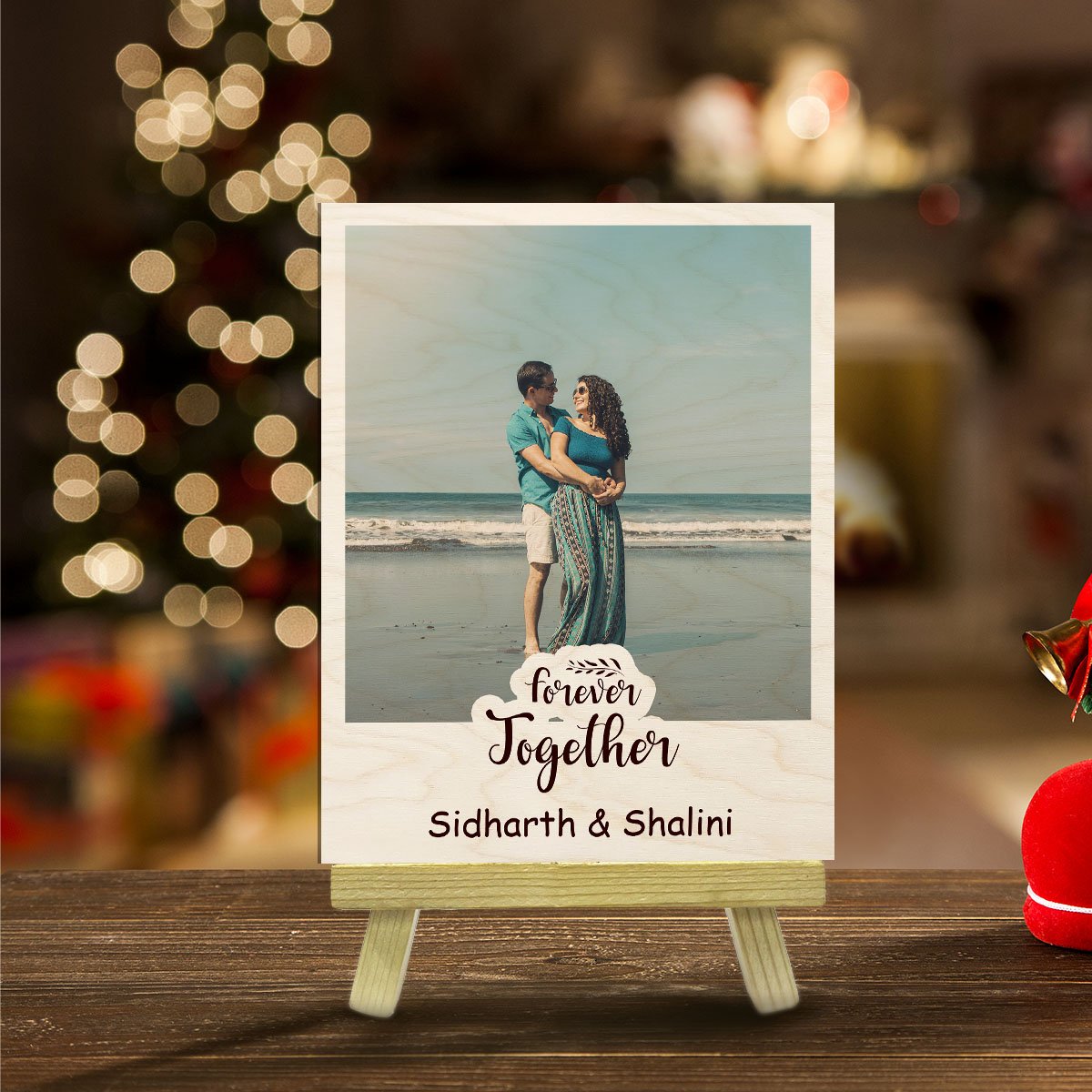 Canvas Wood Print Miniature – Personalized Photo & Stand - Sblossom