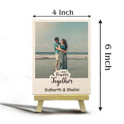Canvas Wood Print Miniature – Personalized Photo & Stand - Sblossom