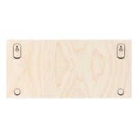 Contemporary Family Name Sign for Home — Wooden - Sblossom