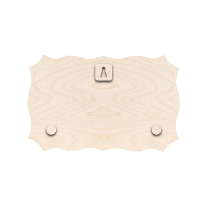 Cottage Name Board – Arch Shape with Happy Place Blessing - Sblossom