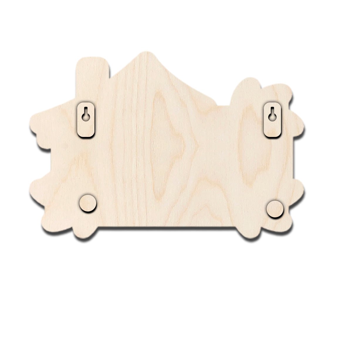 Couple House Name Plate – Hut Home Shape for Door - Sblossom