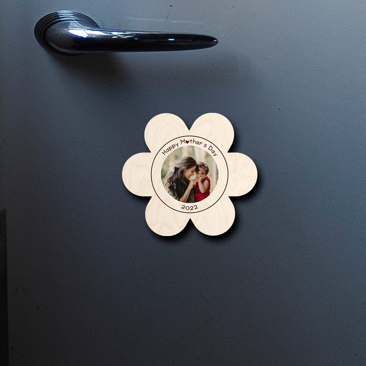 Daisy Mother's Day Fridge Magnet – Flower Photo Shape - Sblossom