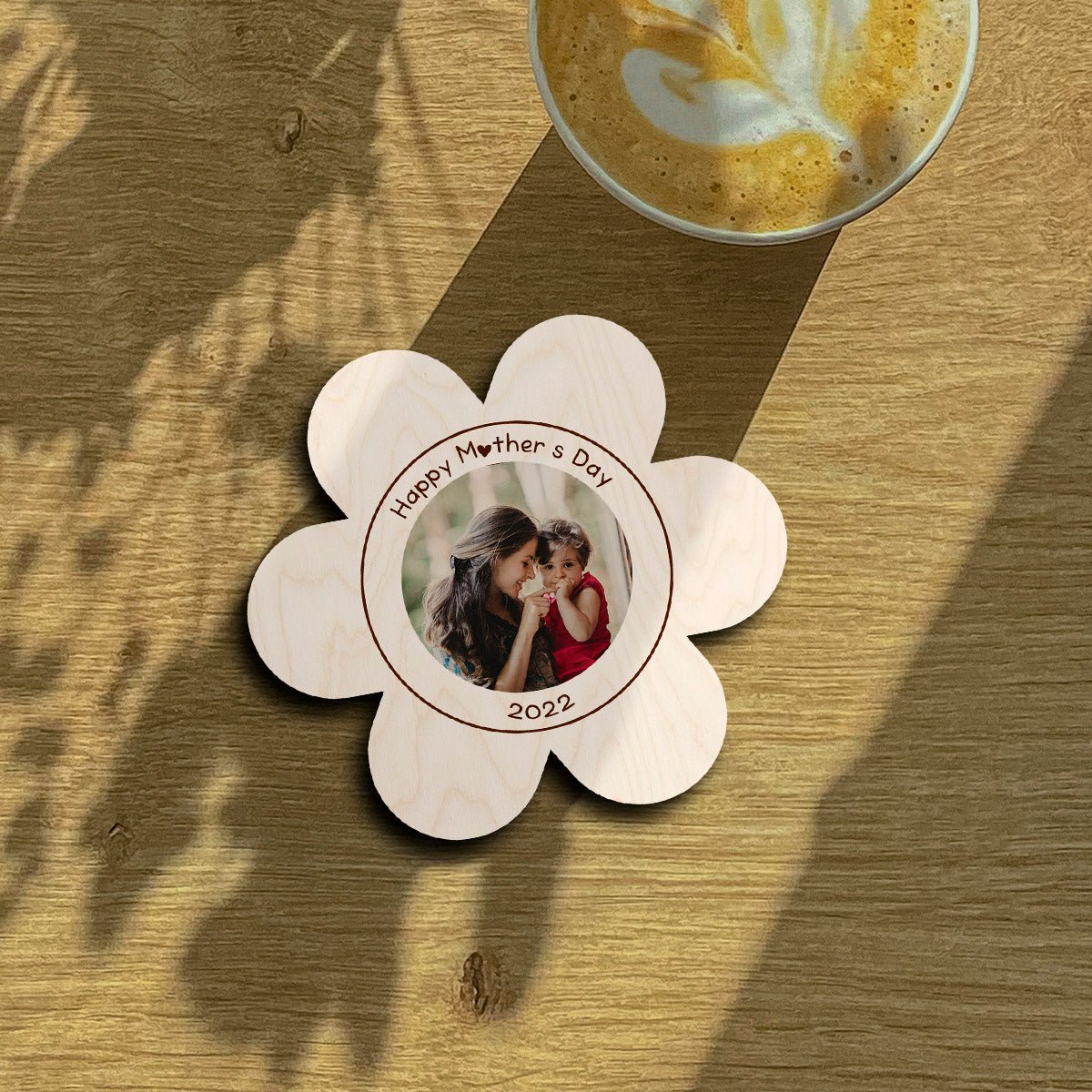 Daisy Mother's Day Fridge Magnet – Flower Photo Shape - Sblossom