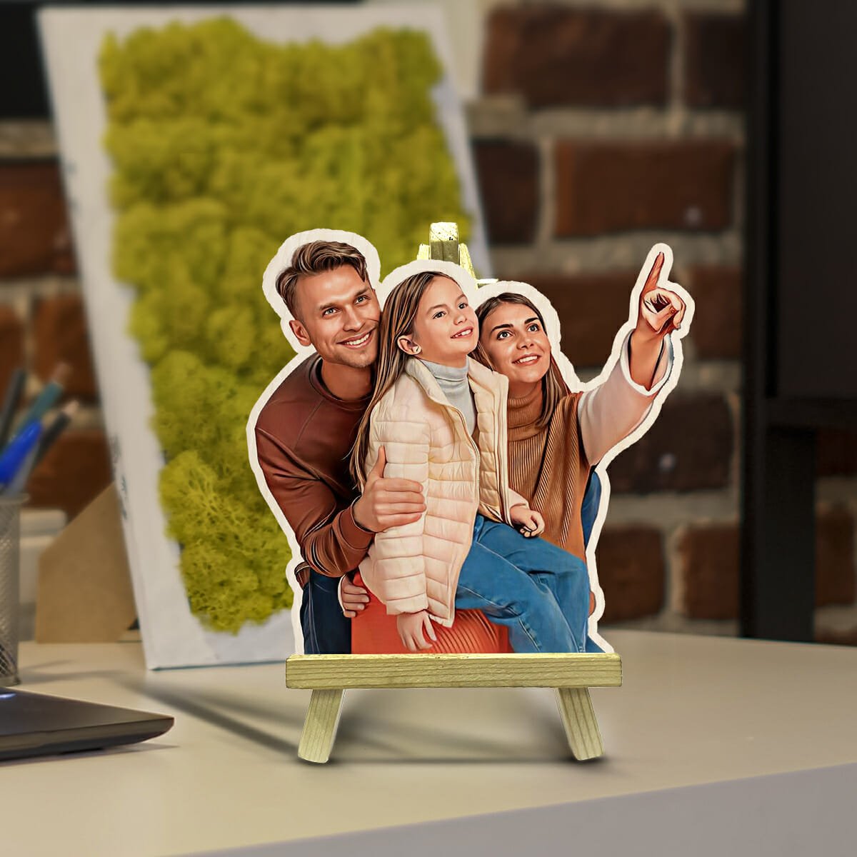 Decorative Wood Cutout Photo – Personalized Shaped Design - Sblossom