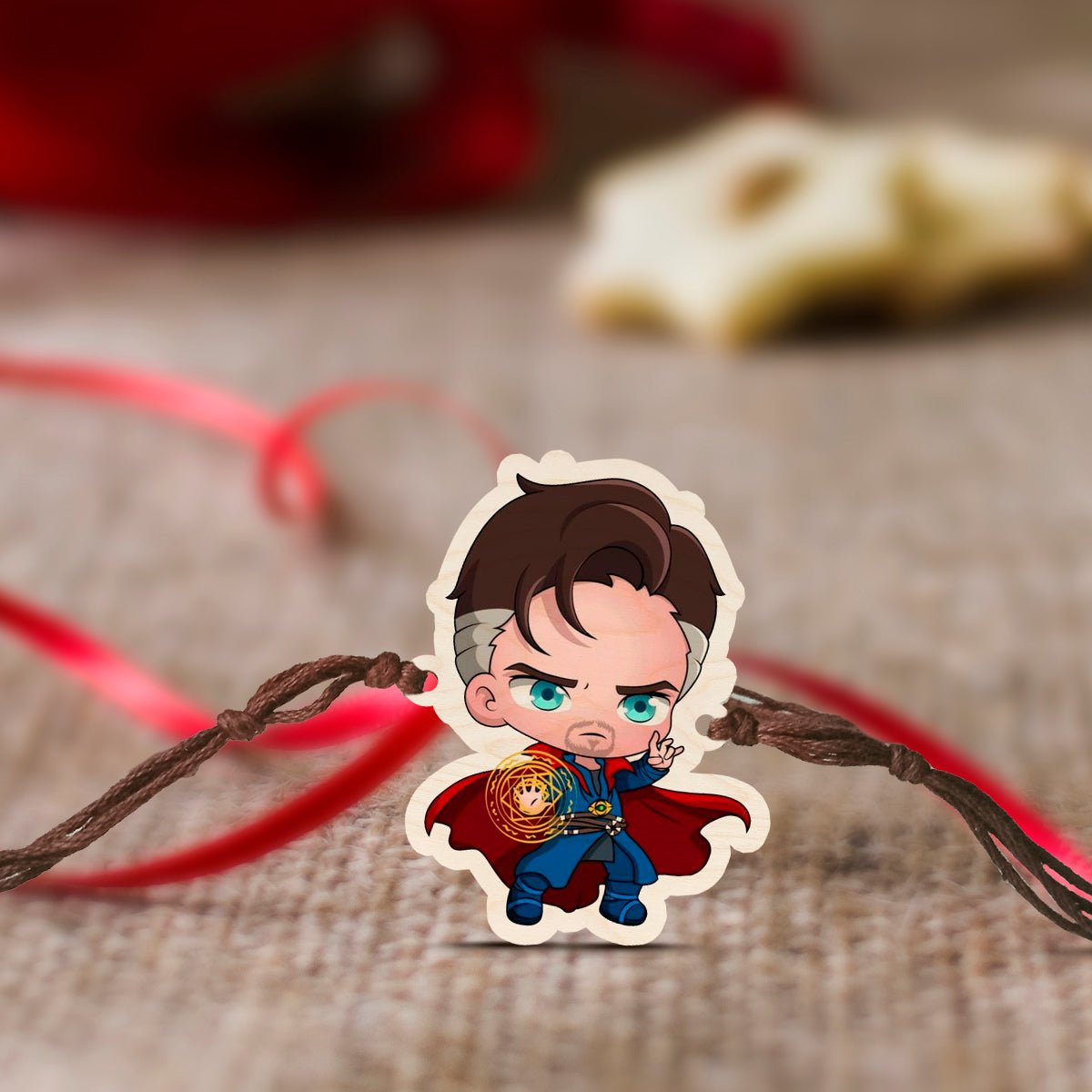 Doctor Strange Kids Rakhi – Wooden Marvel Superhero - Sblossom