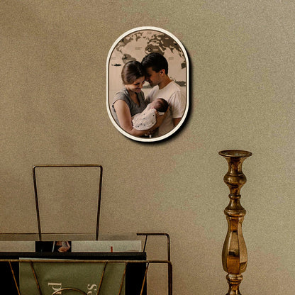 Double Arch Wood Print – Personalized Family Photo - Sblossom