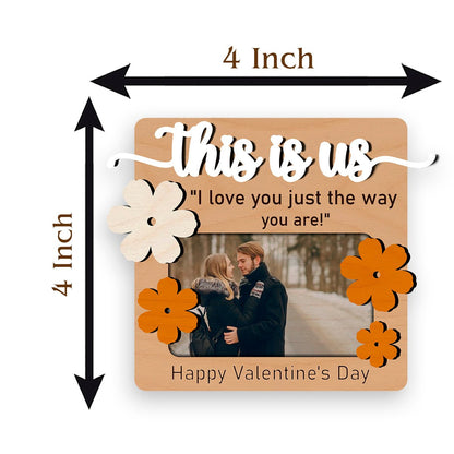 Flower Cutout Couple Magnet – This Is Us Photo Wood - Sblossom
