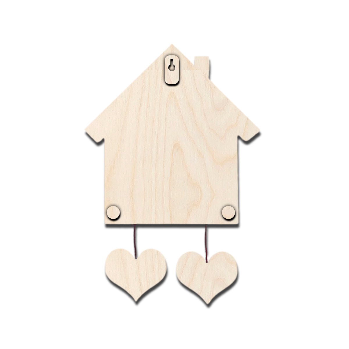 Hut Name Plate Design – Couple with Two Kids Tags - Sblossom