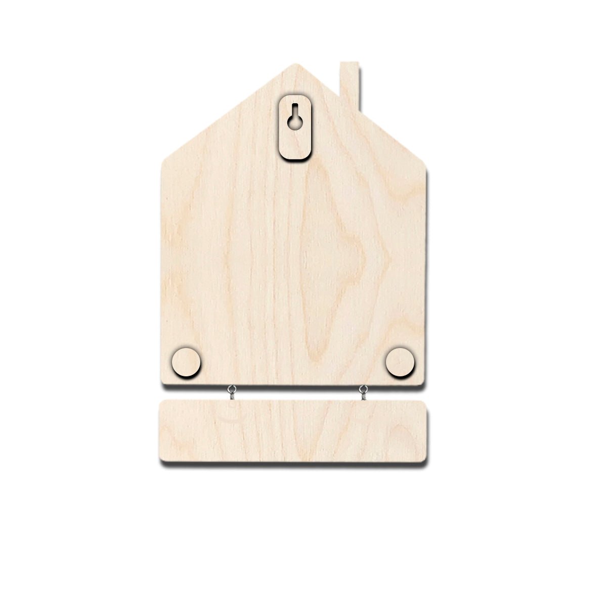 Hut Shape Name Plate – Lovebird Swing for Home Door - Sblossom