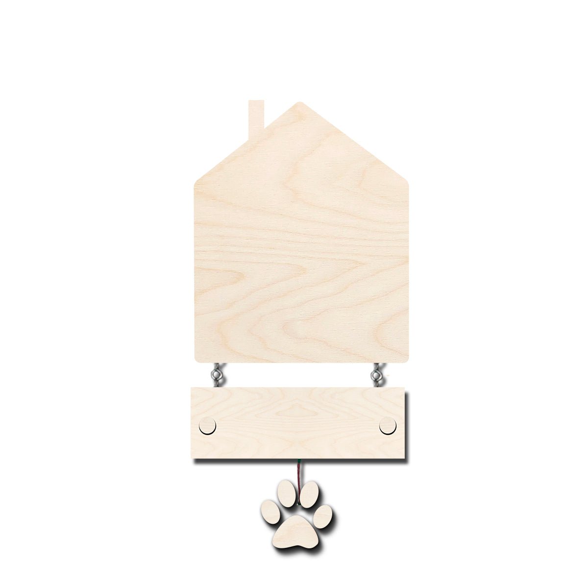 Hut Style Name Plate with Pets | Personalized - Sblossom