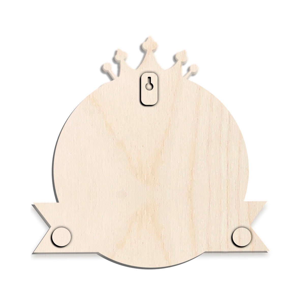 Lion Name Plate for Kids Room — Wooden Crown Cub - Sblossom