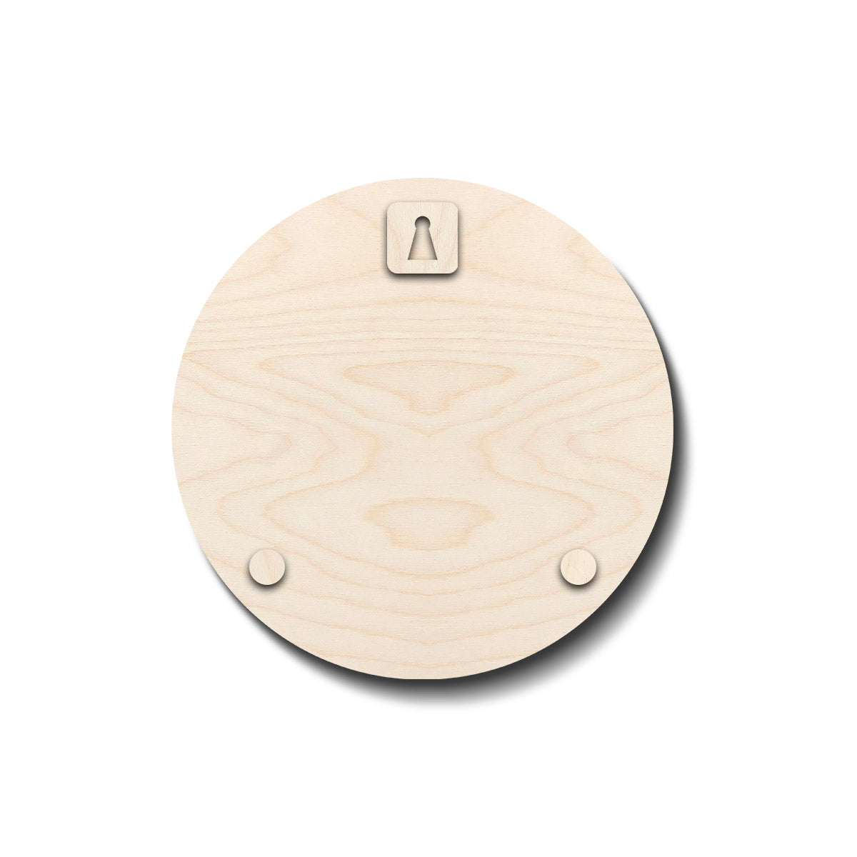 Cute panda and bamboo kids name plate on a birch wood base for a nursery