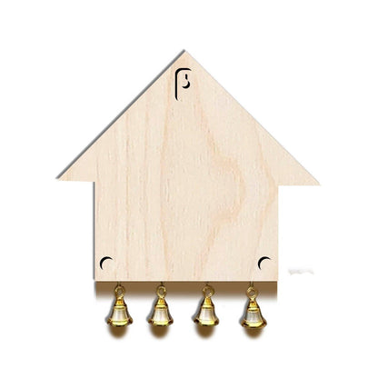Modern Name Plate for House – Selfie Couple with Bells - Sblossom