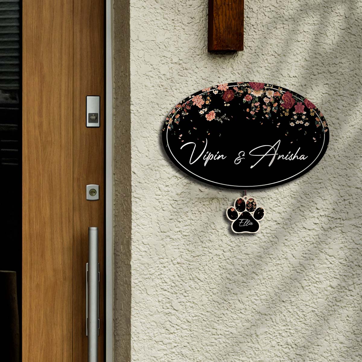Name Plate with Pet Name | Personalized - Sblossom