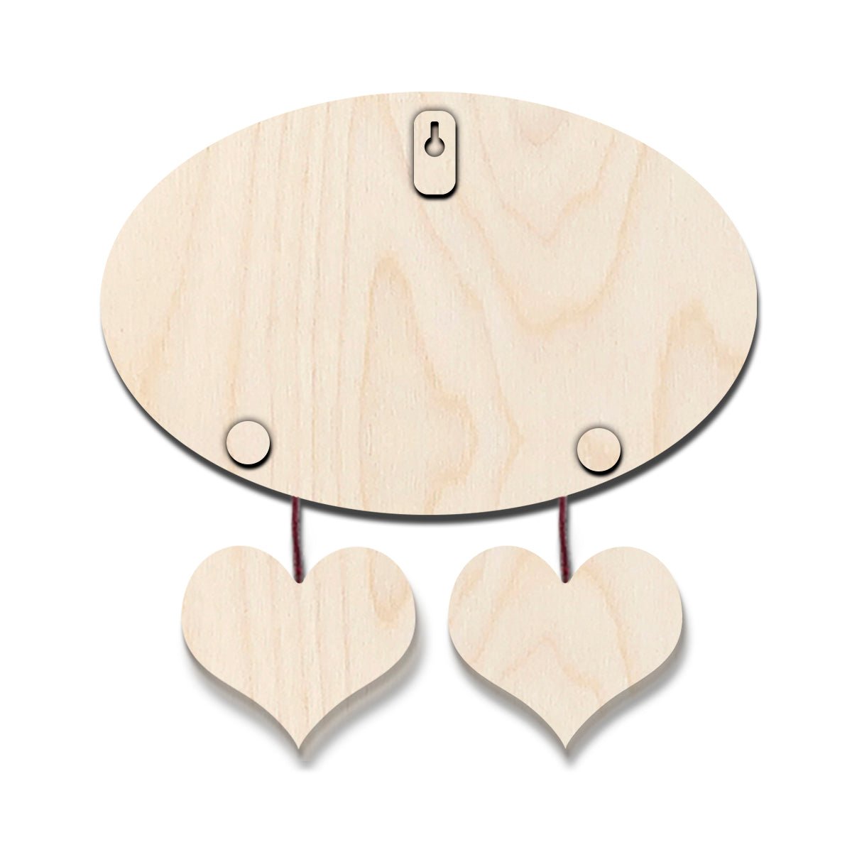 Oval Bengali Couple Name Plate for Home – Wooden Design - Sblossom
