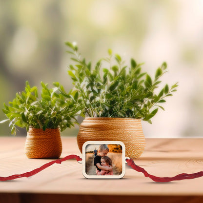 Photo Rakhi Online in Wood with Custom Brother Picture Design - Sblossom