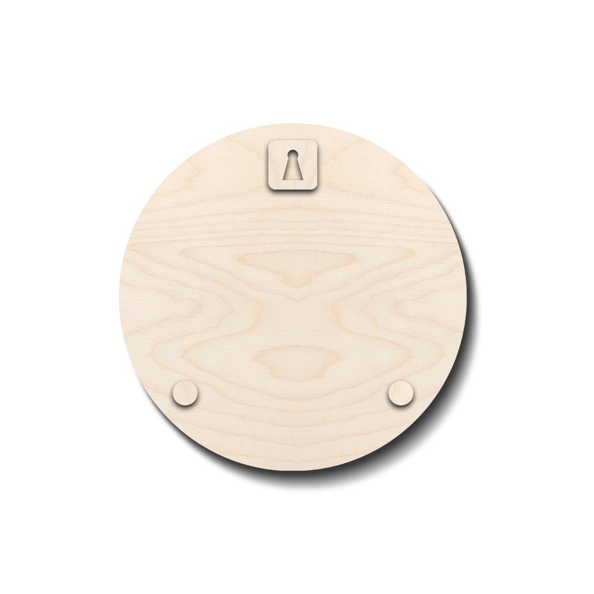 Round Name Plate for House – Leaf & Floral Devanagari - Sblossom